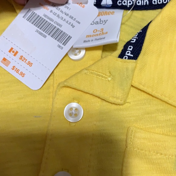 Gymboree 0-3 months set sailboat print - Picture 5 of 8